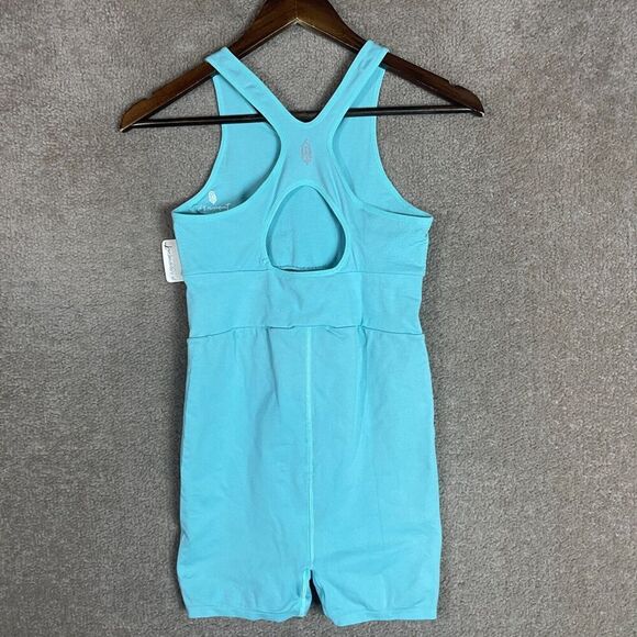 Free People Every Single Time Runsie Womens M-L Cascade Romper Athletic NEW - Picture 10 of 13